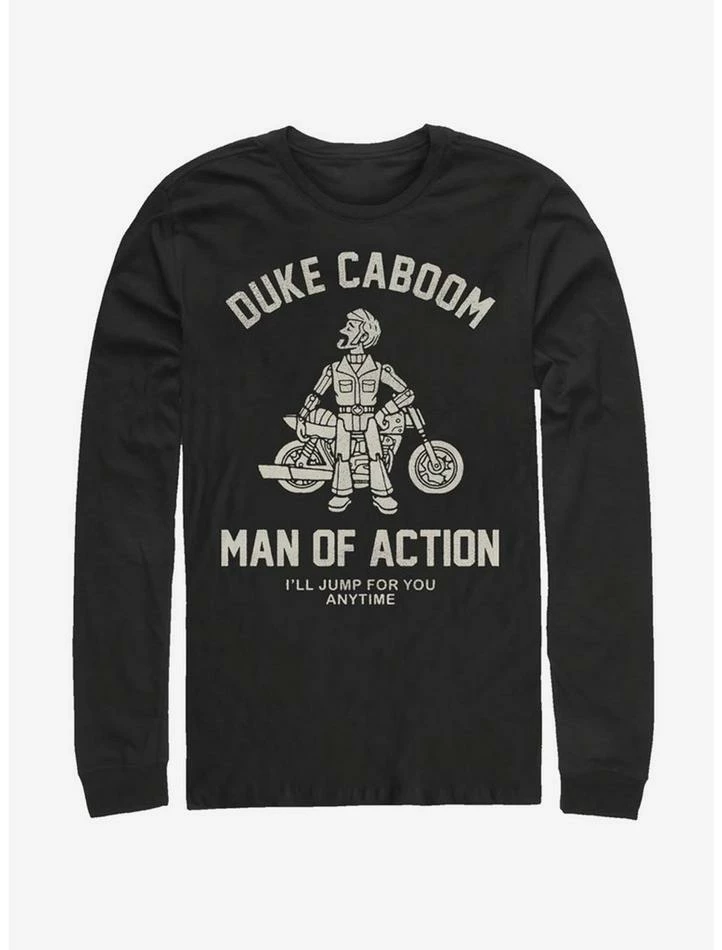 Best deal ๐ฏ Disney Pixar Toy Story 4 Duke Caboom Long-Sleeve T-Shirt ๐งจ