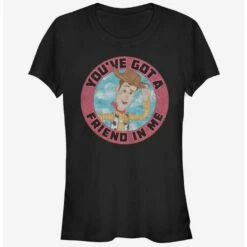 Best Pirce 😉 Disney Pixar Toy Story Friend in Me Woody Circle 👧 Girls T-Shirt ⌛