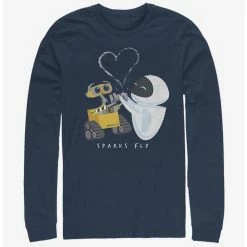 Outlet 😉 Disney Pixar Wall-E Sparks Fly Long-Sleeve T-Shirt 🥰