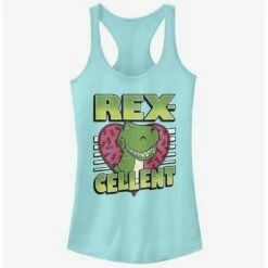 Deals 🛒 Disney Pixar Toy Story Rexcellent Heart 👧 Girls Tank 🧨