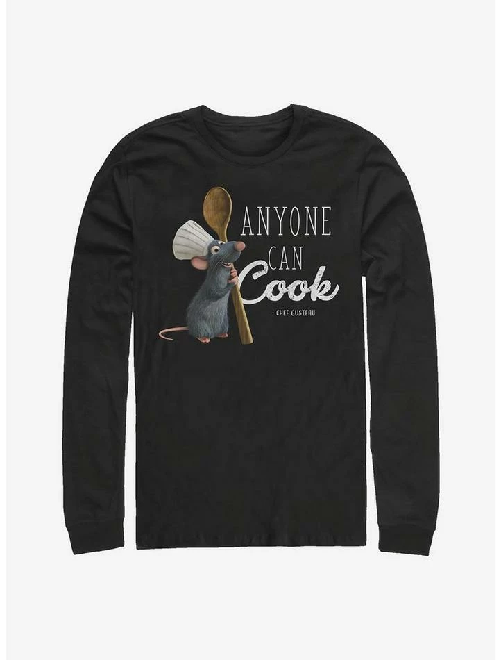 Promo 🤩 Disney Pixar Ratatouille Fresh Cook Long-Sleeve T-Shirt 😀