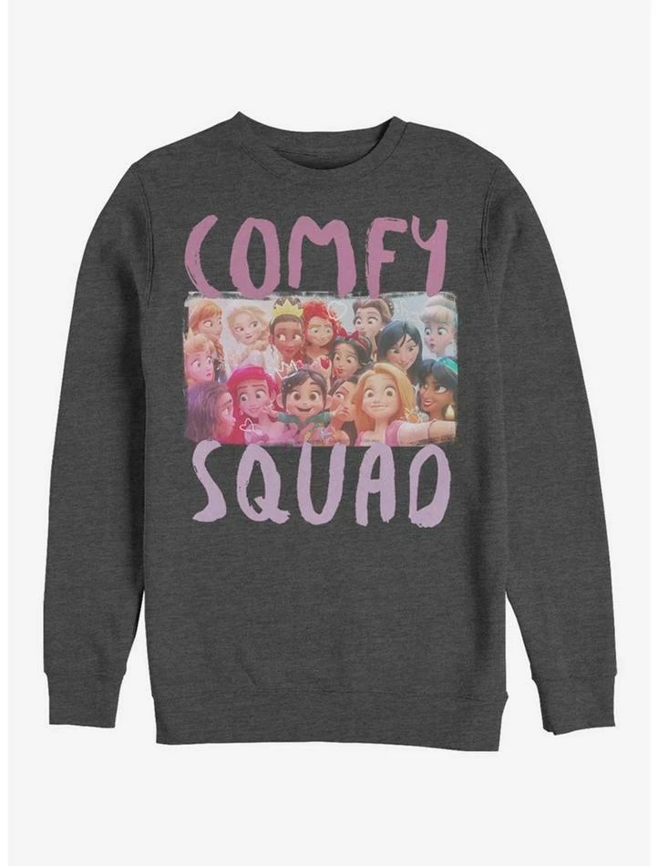 Brand new โค๏ธ Disney Wreck-It Ralph Comfy Squad Selfie Crew Sweatshirt ๐ฅ