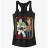 Flash Sale 😀 Disney Pixar Toy Story 4 Vintage Duo 👧 Girls Tank ❤️