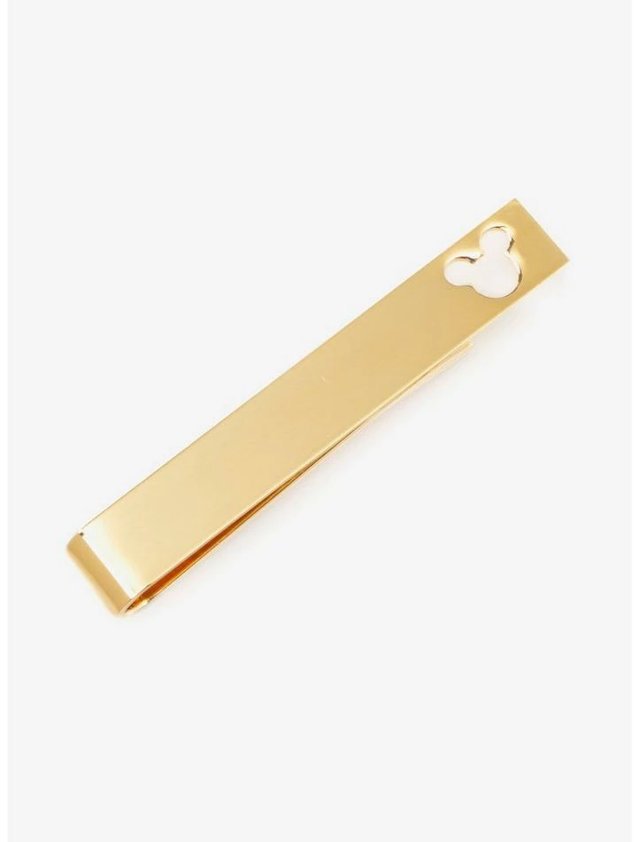 Coupon ✔️ Disney Mickey Mouse Cut Out Gold Tie Bar 😍
