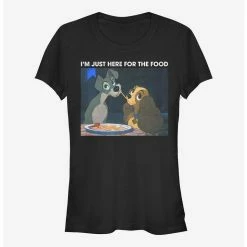 Deals ⌛ Disney Lady And The Tramp Lady Tramp Meme 👧 Girls T-Shirt ⭐