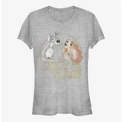 Budget 👍 Disney Lady And The Tramp Lady Tramp Spaghetti 👧 Girls T-Shirt ✨