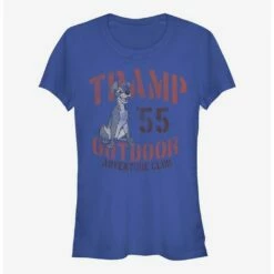 Outlet 😀 Disney Lady And The Tramp Outdoor Tramp 👧 Girls T-Shirt 😀