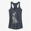 Cheapest ⌛ Disney Lady And The Tramp Tramp Vintage 👧 Girls Tank 🔥