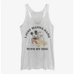 Cheap 🔥 Disney Mickey Mouse Mickey 🦮 Dog Fill Lover 👧 Girls Tank ⌛
