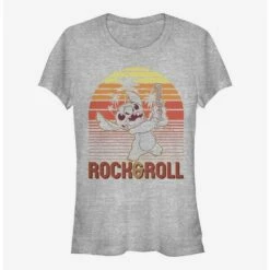 Deals 🌟 Disney Lilo & Stitch Rock And Roll Stitch 👧 Girls T-Shirt ⌛