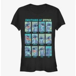 Best Sale 🛒 Disney Lilo & Stitch Emotion 👧 Girls T-Shirt 🔔