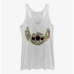 Cheapest 🎁 Disney Lilo & Stitch Floral 👧 Girls Tank 😉
