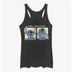 New ✨ Disney Lilo & Stitch Selfie 👧 Girls Tank 👍