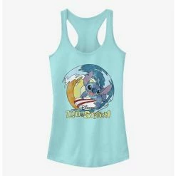 Best Pirce 🎉 Disney Lilo & Stitch Surf 👧 Girls Tank 👏