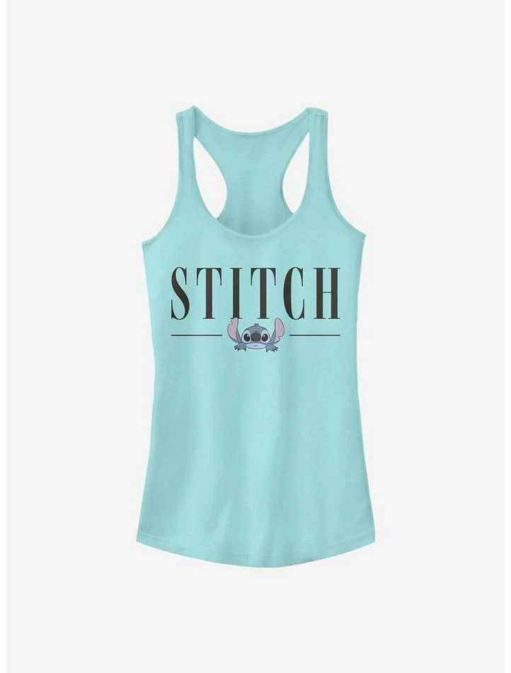 New โจ Disney Lilo & Stitch Title ๐ง Girls Tank ๐