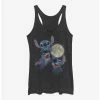 Discount 🥰 Disney Lilo & Stitch Three Stitch Moon 👧 Girls Tank 😍