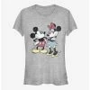 Best Pirce 🥰 Disney Mickey Mouse Mickey Minnie Retro 👧 Girls T-Shirt ❤️