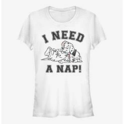 Buy 💯 Disney 101 Dalmatians Nap 👧 Girls T-Shirt 🎁