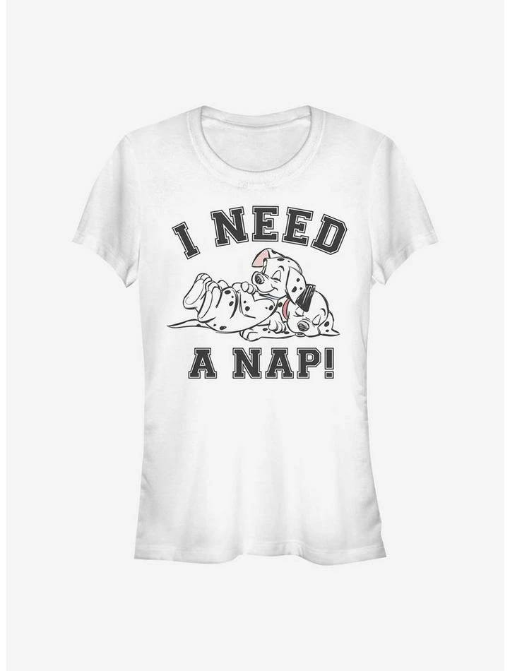 Buy 💯 Disney 101 Dalmatians Nap 👧 Girls T-Shirt 🎁