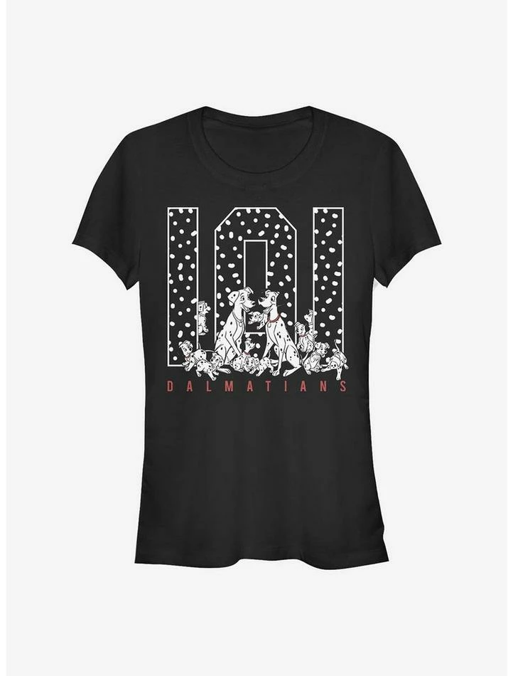 Discount 🤩 Disney 101 Dalmatians One Oh One Spots 👧 Girls T-Shirt 🔔 - Image 3