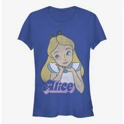 Best Pirce 😀 Disney Alice In Wonderland Big Alice 👧 Girls T-Shirt 😀