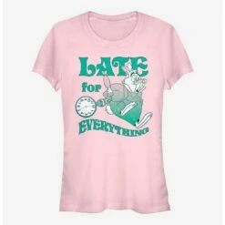 Wholesale ✔️ Disney Alice In Wonderland Late White Rabbit 👧 Girls T-Shirt ⌛