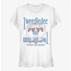 Outlet 😍 Disney Alice In Wonderland Tweedles 👧 Girls T-Shirt 🌟