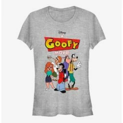 Buy 🧨 Disney A Goofy Movie Logo Group 👧 Girls T-Shirt 😉