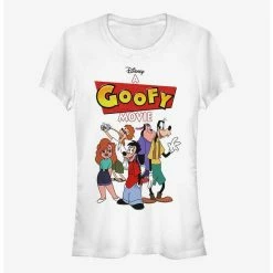 Brand new 🔔 Disney A Goofy Movie Logo Group 👧 Girls T-Shirt ❤️