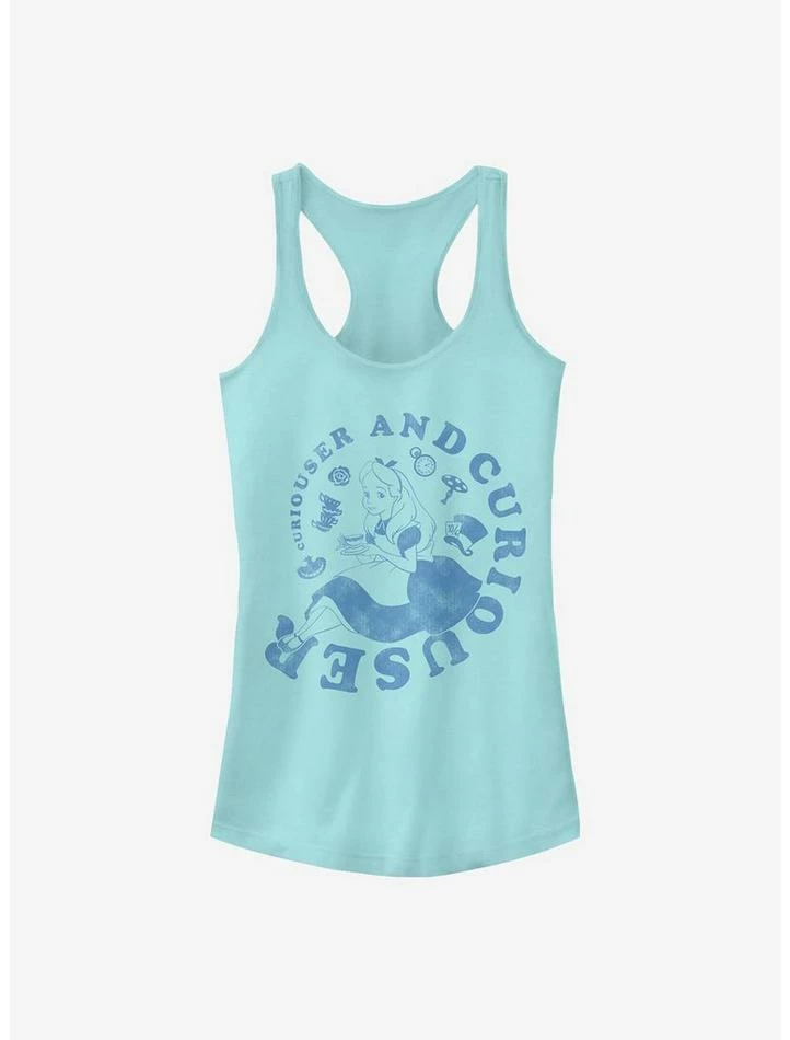 Best reviews of ๐ Disney Alice In Wonderland Alice Curiouser And Curiouser ๐ง Girls Tank โค๏ธ