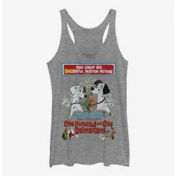 Wholesale 🛒 Disney 101 Dalmatians Vintage Poster 👧 Girls Tank ✔️