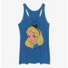New 😉 Disney Alice In Wonderland Big Face 👧 Girls Tank 😉