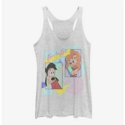Coupon ✔️ Disney A Goofy Movie Eye To Eye 80'S 👧 Girls Tank 🔔