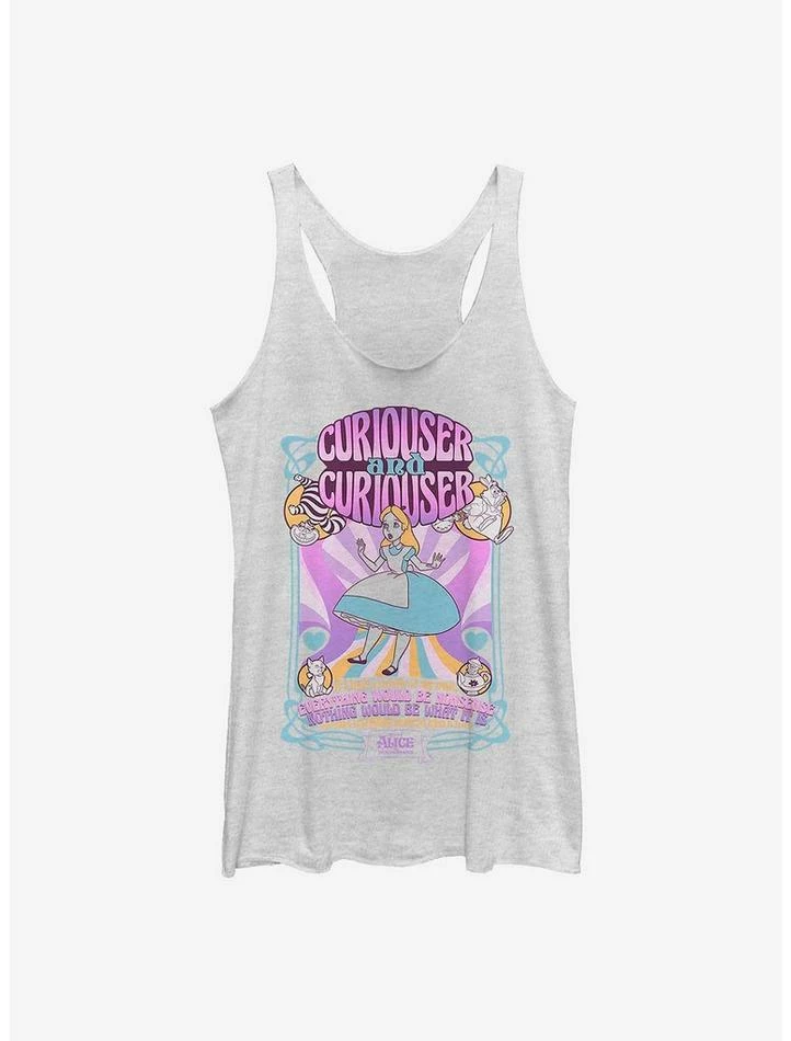 Deals 😉 Disney Alice In Wonderland Psychedelic Nouveou 👧 Girls Tank 😉
