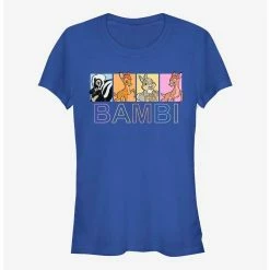 Coupon 🤩 Disney Bambi Characters Box Up 👧 Girls T-Shirt ✔️
