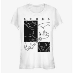 Best Sale 👍 Disney Dumbo Contrast 👧 Girls T-Shirt 👏