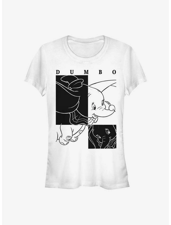 Best Sale 👍 Disney Dumbo Contrast 👧 Girls T-Shirt 👏