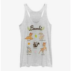 Cheapest 🌟 Disney Bambi Textbook 👧 Girls Tank 🥰