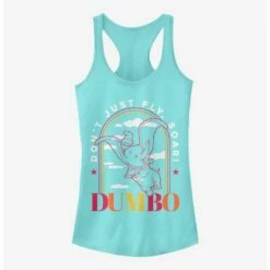 Best Pirce 🔥 Disney Dumbo Soaring Arch 👧 Girls Tank 🌟