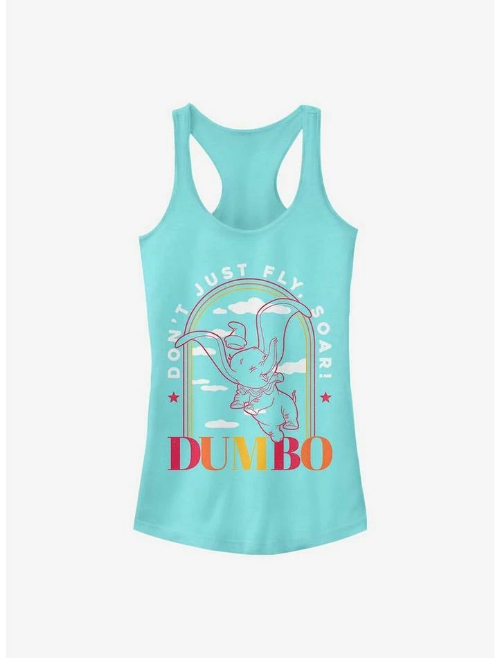 Best Pirce 🔥 Disney Dumbo Soaring Arch 👧 Girls Tank 🌟