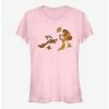 Coupon ✨ Disney Chip N' Dale Acorn Big Characters 👧 Girls T-Shirt 😉