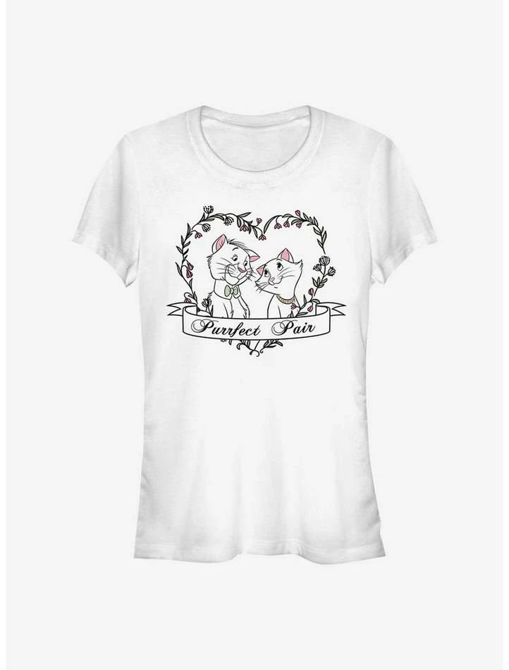 Promo β¨ Disney The Aristocats Duchess And O'Malley Purrfect π§ Girls T-Shirt π€©