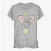 New ⭐ Disney Dumbo Ball Pose 👧 Girls T-Shirt ❤️