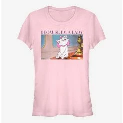 New 🤩 Disney The Aristocats Lady Still 👧 Girls T-Shirt 🎉