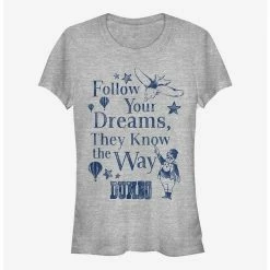 Brand new 😀 Disney Dumbo Follow Dreams 👧 Girls T-Shirt 😉