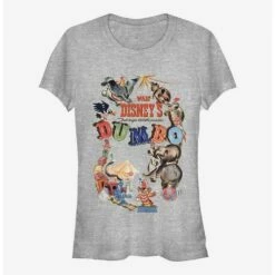 Flash Sale 😍 Disney Dumbo Theatrical Poster 👧 Girls T-Shirt 👍