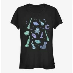 Coupon 💯 Disney Hocus Pocus Spooky Jumble 👧 Girls T-Shirt 🎁