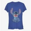 Top 10 🥰 Disney Lilo & Stitch Basic Happy Stitch 👧 Girls T-Shirt 💯