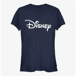 Promo ✨ Disney Classic Basic Disney Logo 👧 Girls T-Shirt ⭐