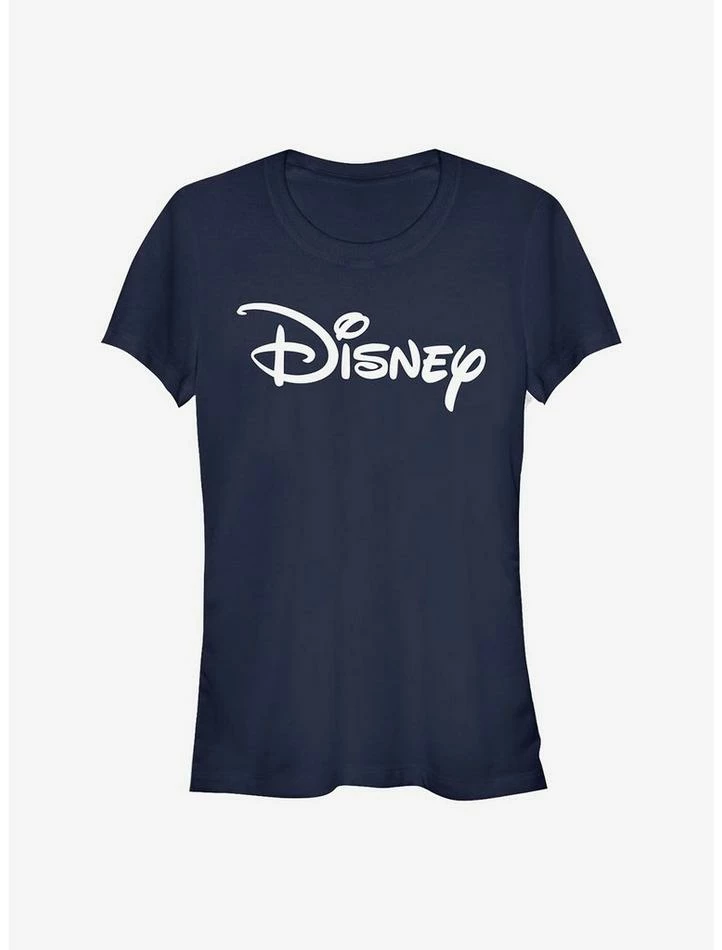 Promo โจ Disney Classic Basic Disney Logo ๐ง Girls T-Shirt โญ